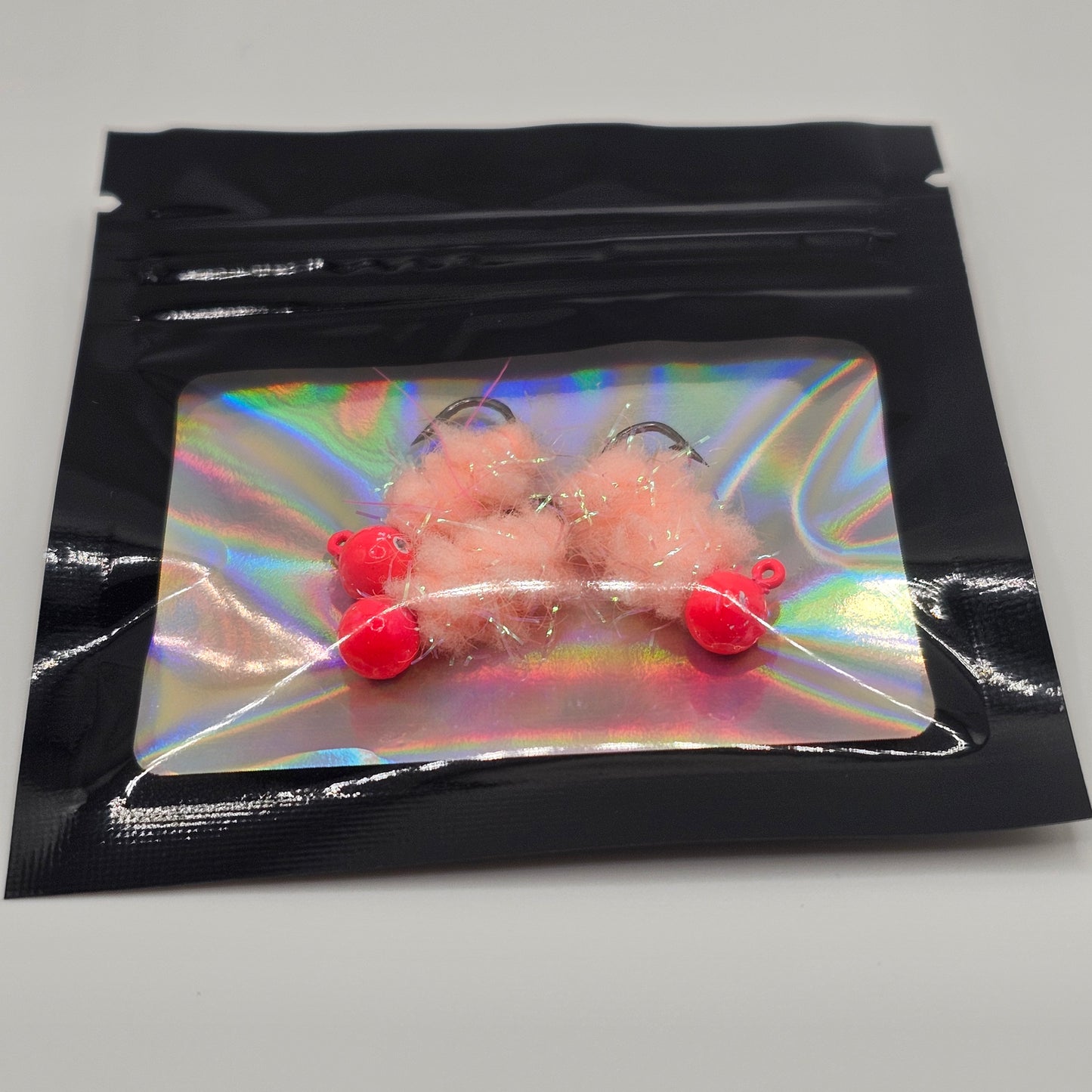 3 pack hand tied crappie jigs