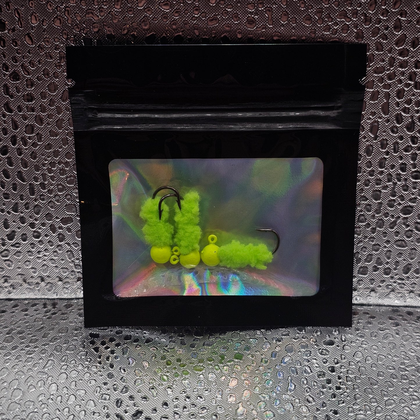 3 pack hand tied crappie jigs